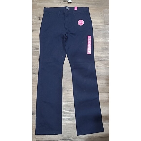 The Childrens Place Girls Stretch Slim Fit Navy Pants Size 16 -Set of 2 NWOT - Picture 3 of 4